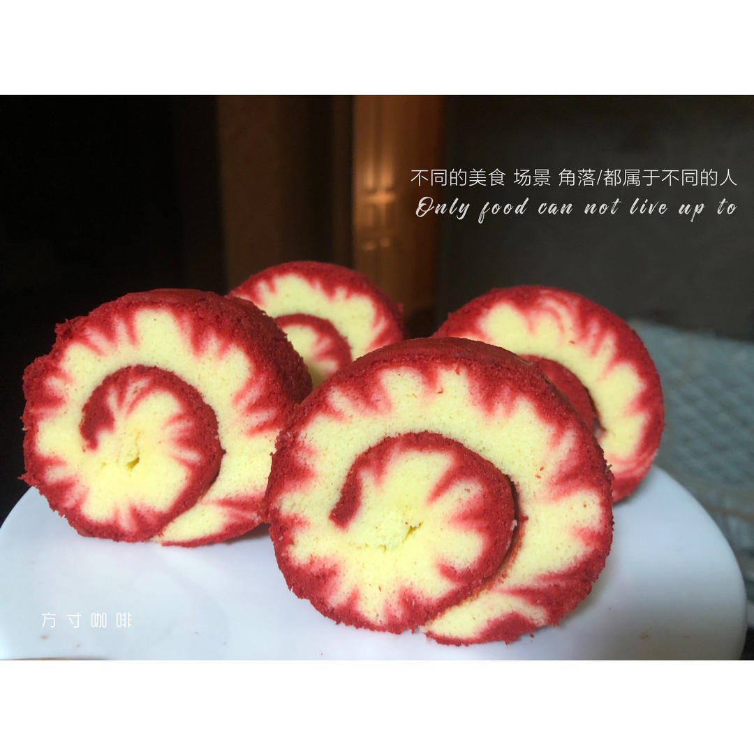 巨柔软又好吃❗️红丝绒旋风蛋糕卷✔️