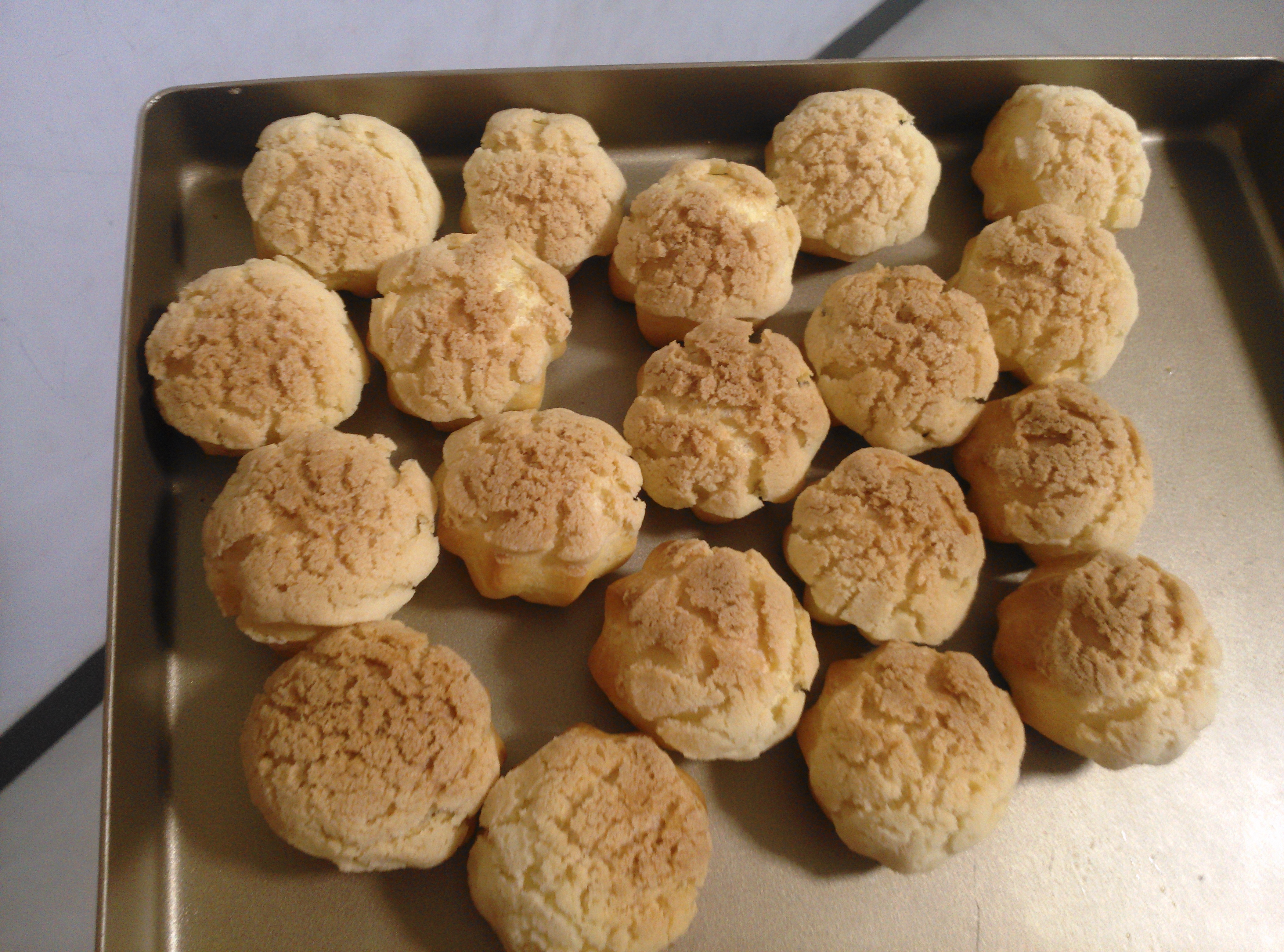 十分美味的酥皮泡芙