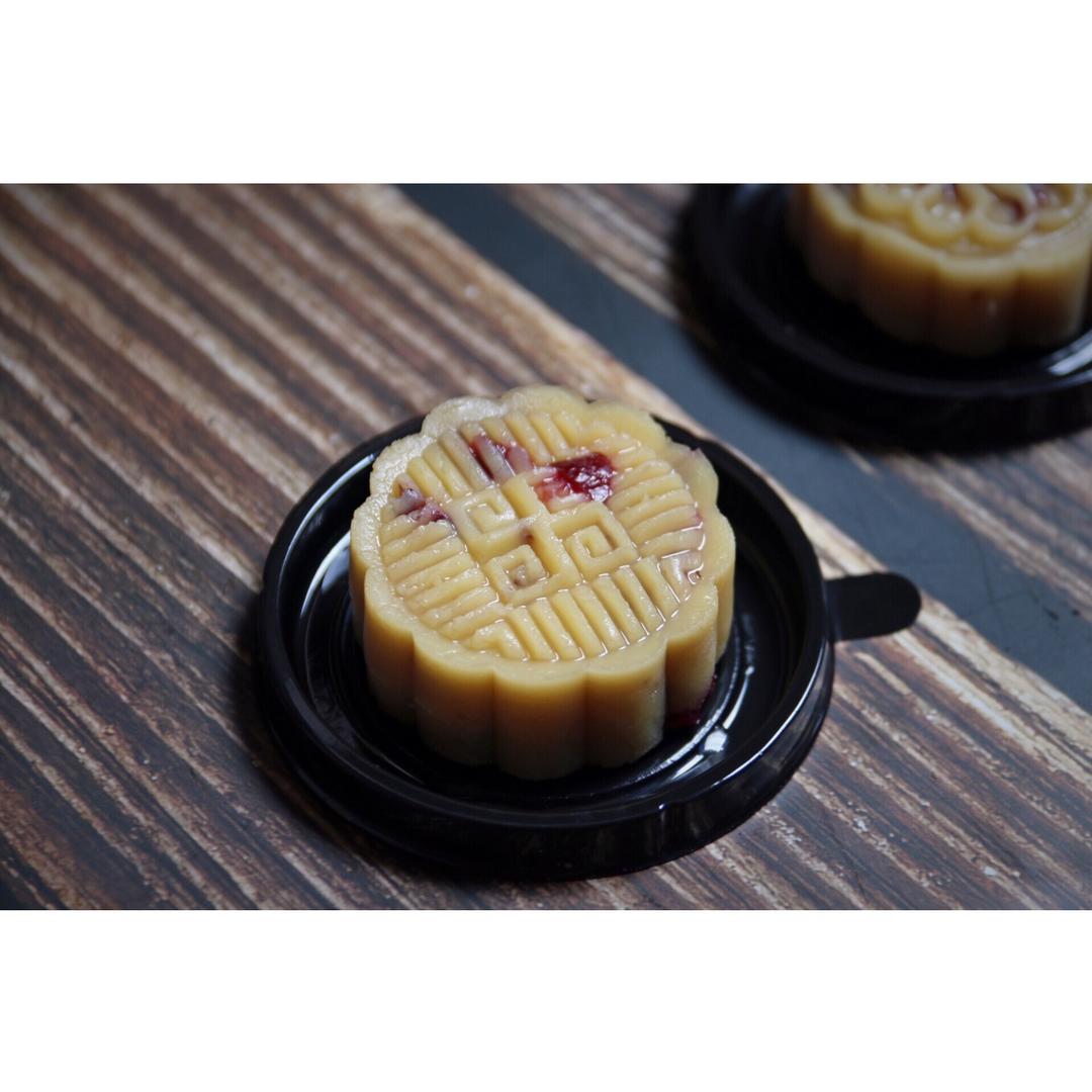 蔓越莓绿豆糕