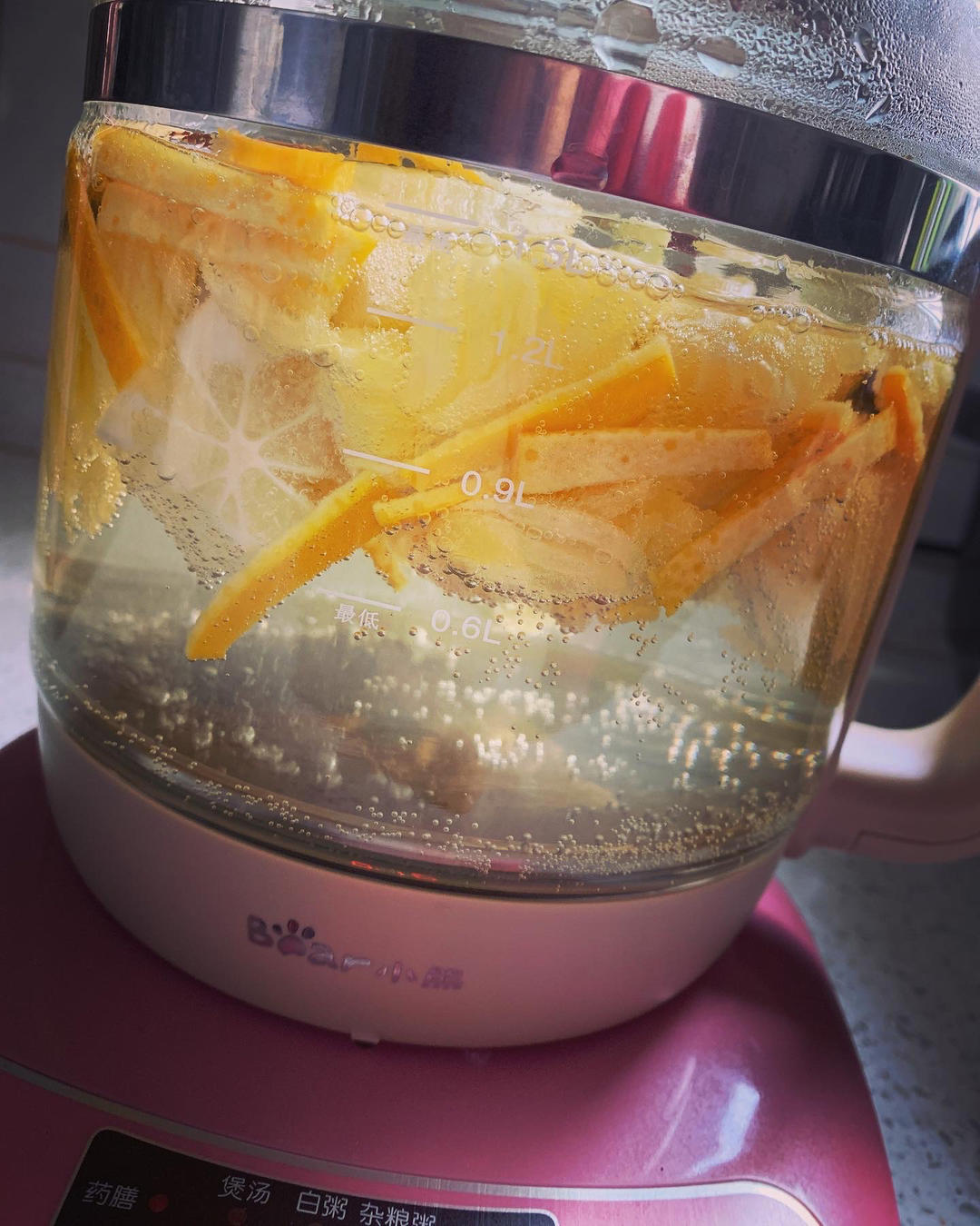 冬日暖饮水果茶