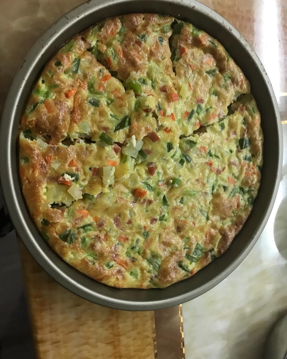 蔬菜烘蛋