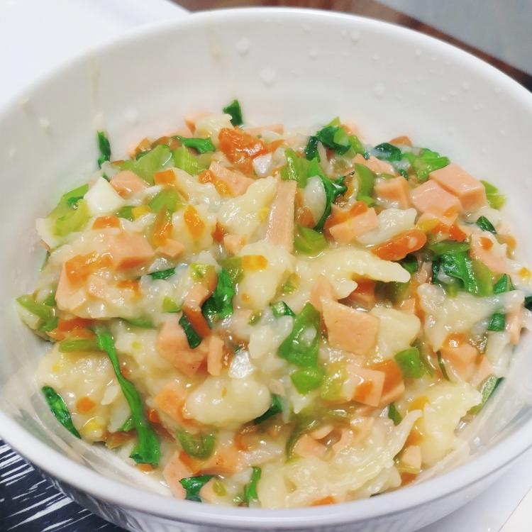 面疙瘩汤？的做法