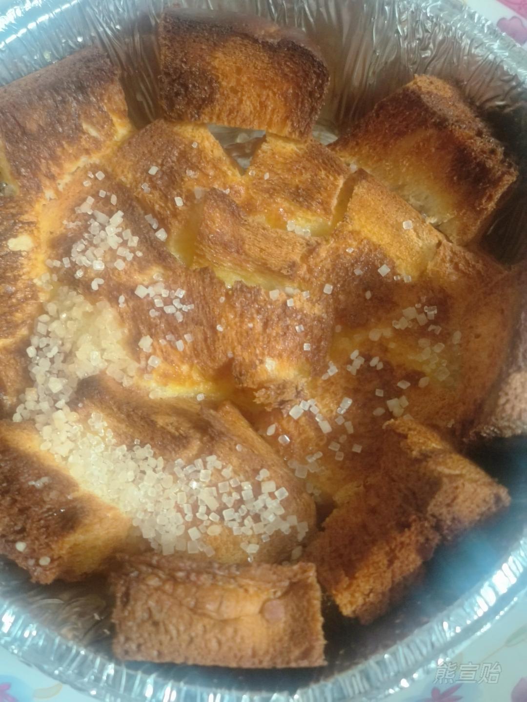 吐司烤布丁（空气炸锅版）