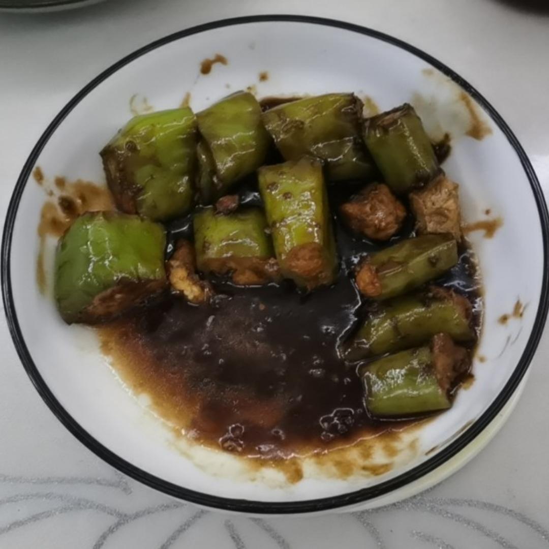 糖醋青椒酿肉