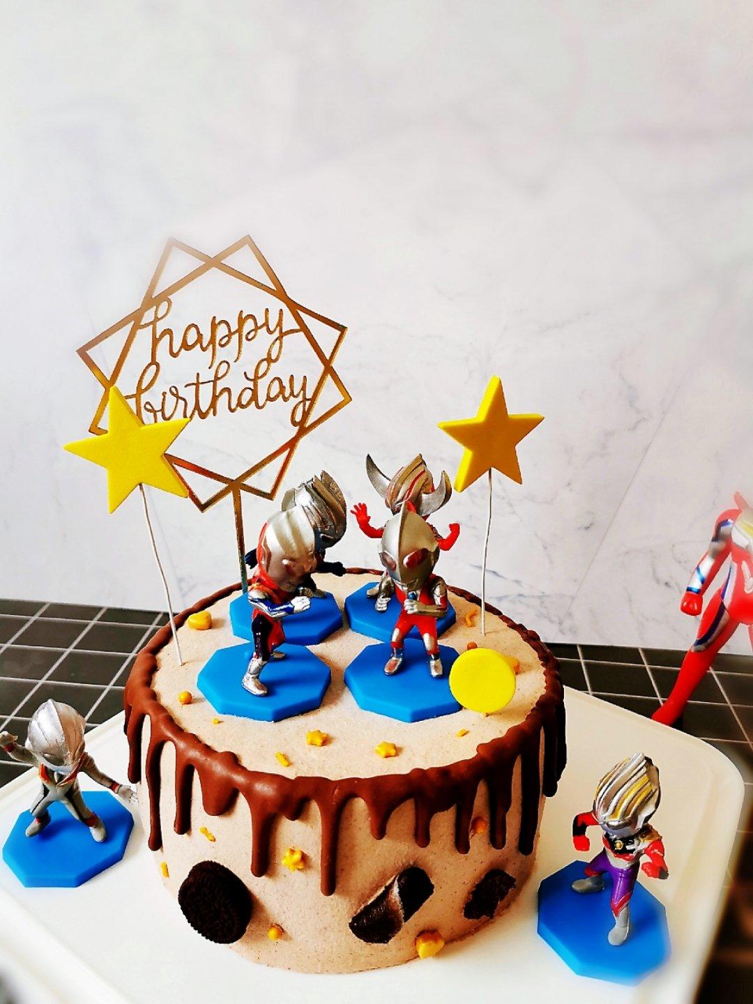 奥特曼生日蛋糕