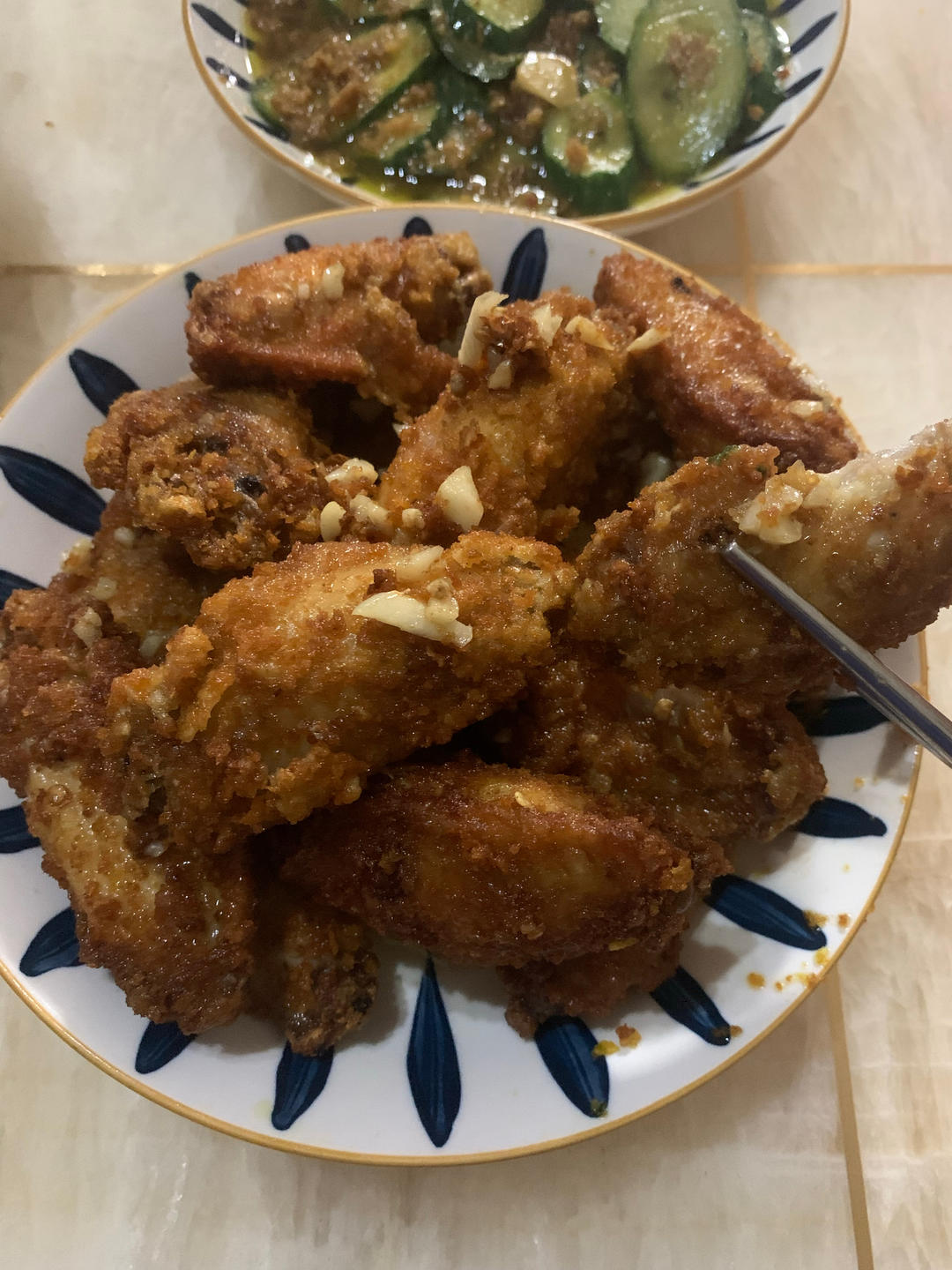 蒜香鸡翅