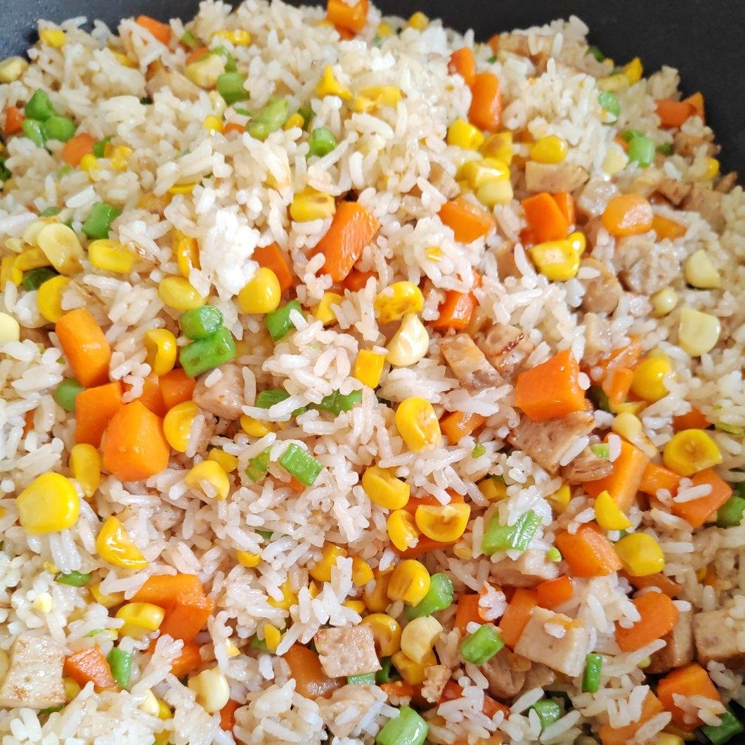 炒米饭蛋炒饭二十分钟快手家常