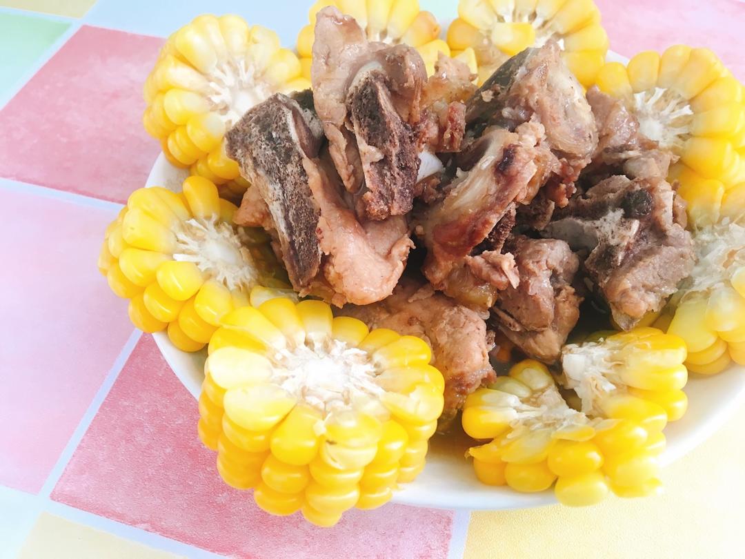 玉米蒸排骨