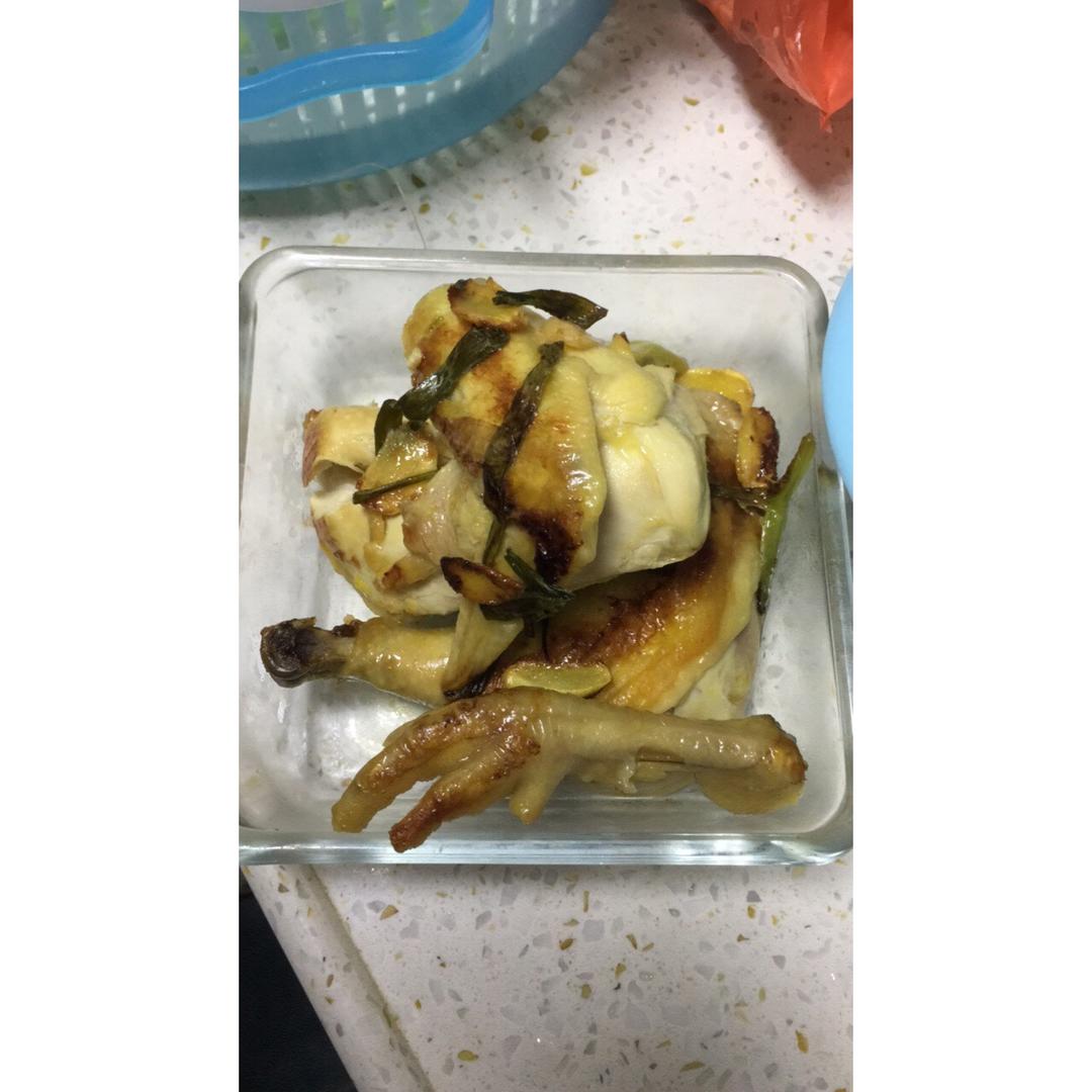 电饭煲版盐焗鸡