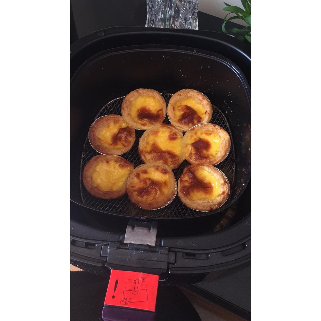 全蛋空气炸锅版蛋挞