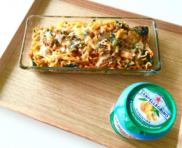 一个人的泡面也豪华 | 韩国风味辣拌拉面的做法