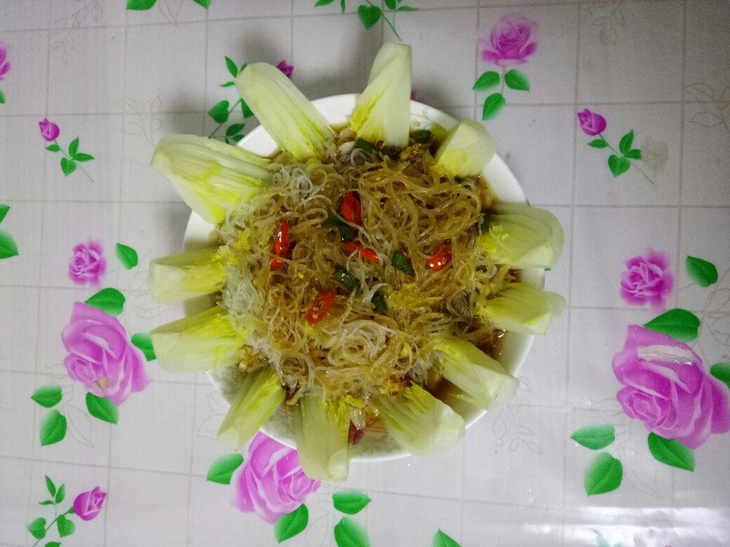 蒜蓉粉丝娃娃菜