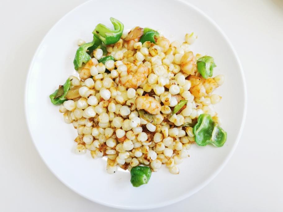 虾仁玉米🌽的做法