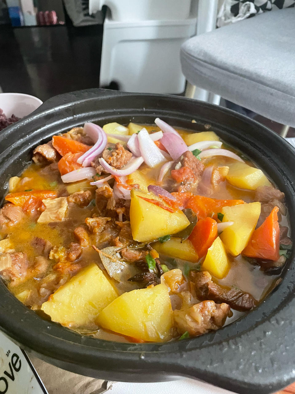 番茄土豆炖牛腩