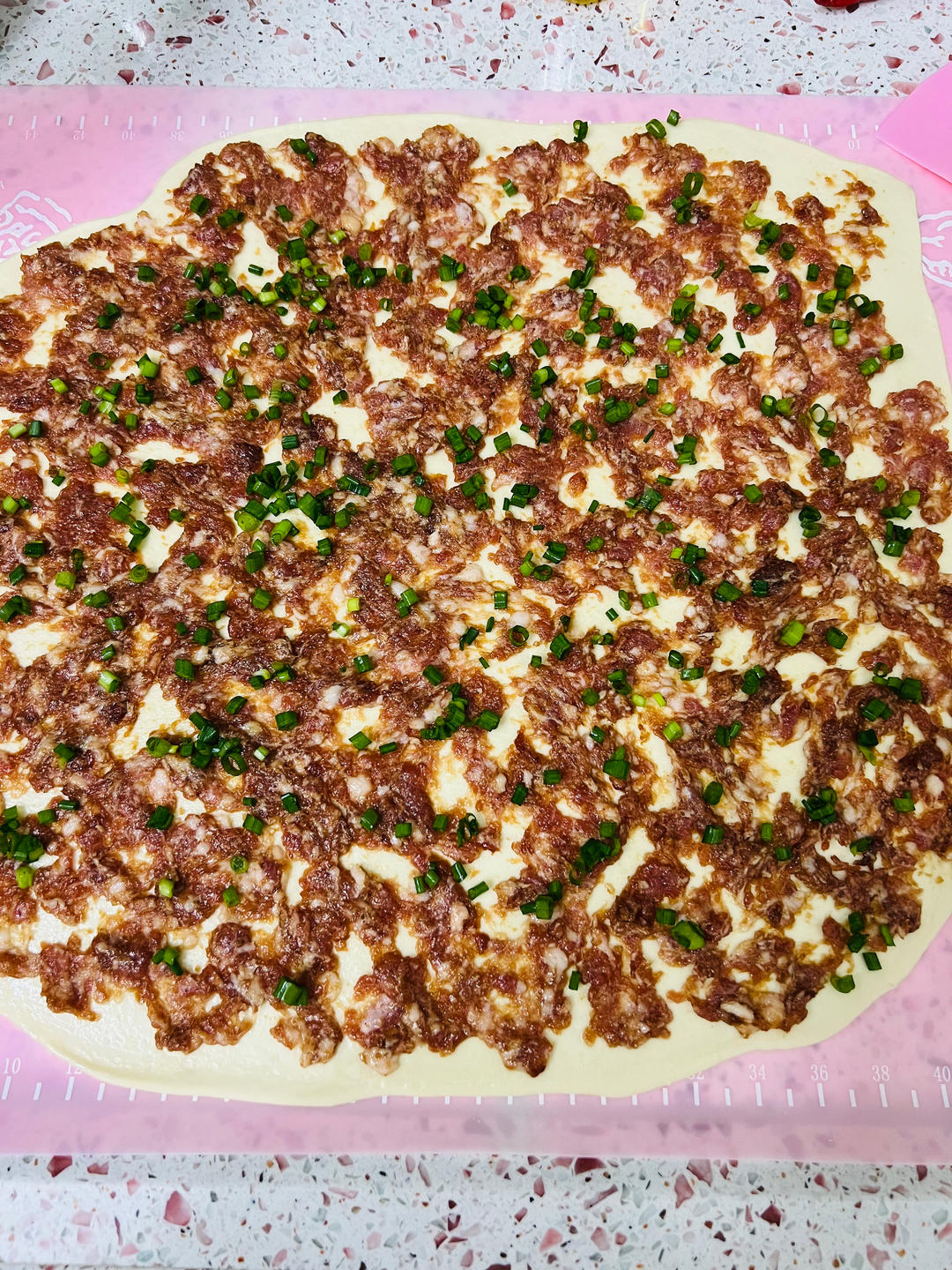肉沫葱花卷