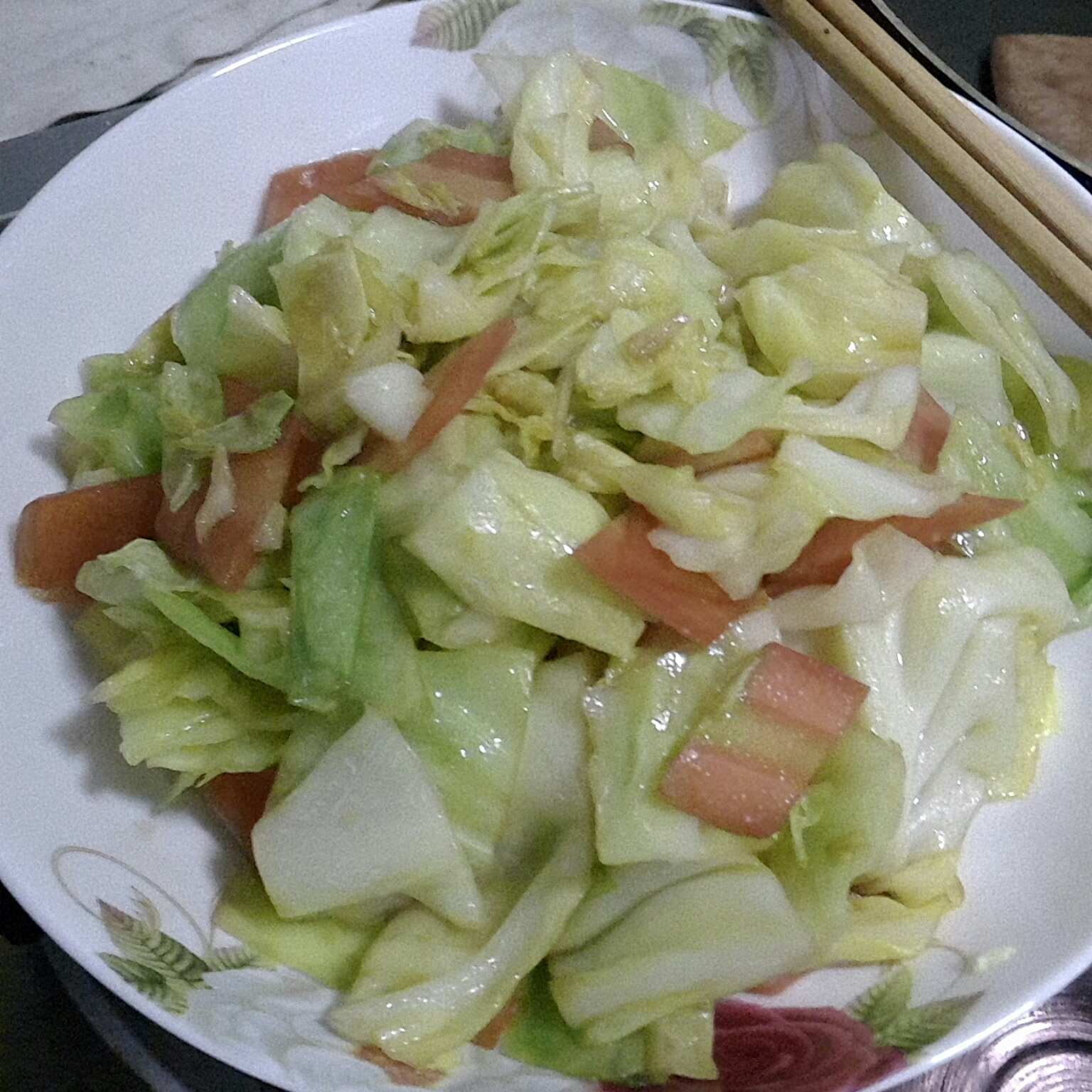 蚝油手撕包菜