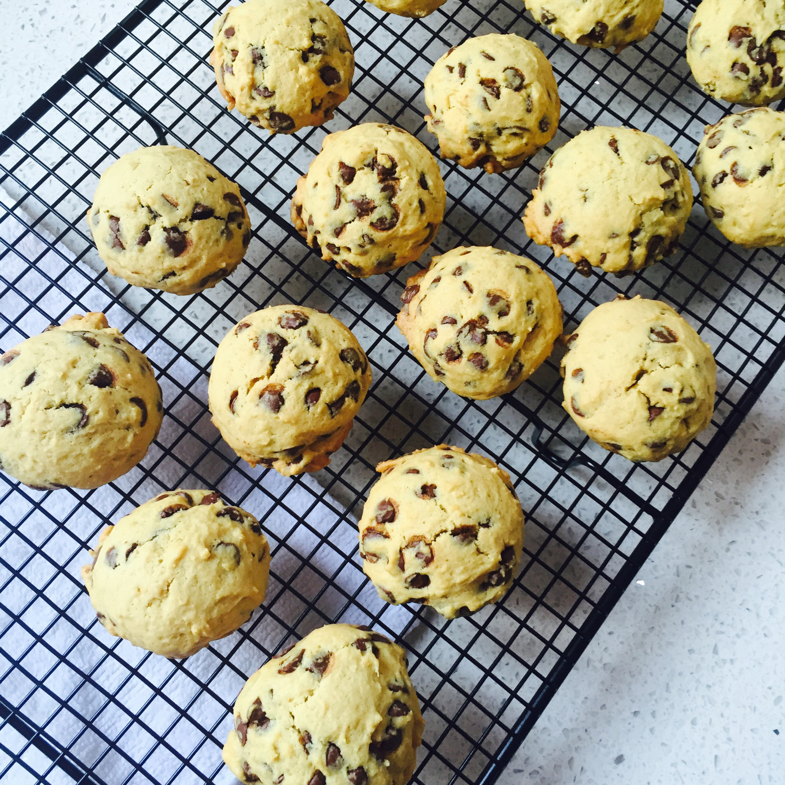巧克力曲奇饼干 Chocolate Chip Cookies