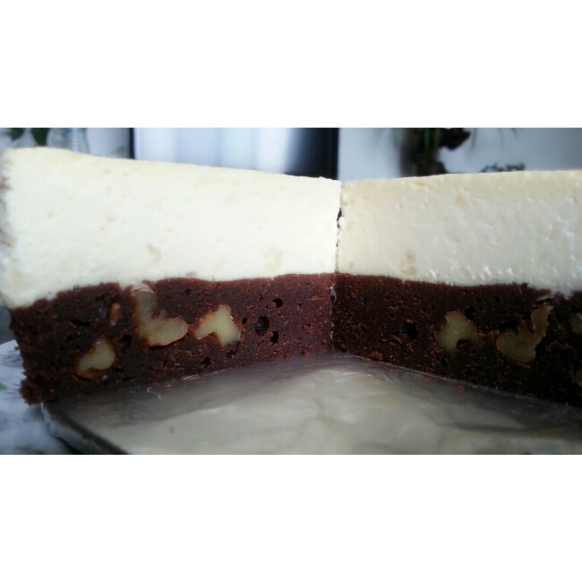 布朗尼芝士蛋糕