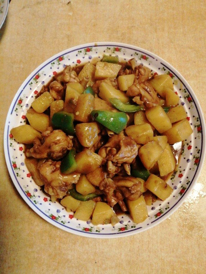 土豆咖喱鸡块