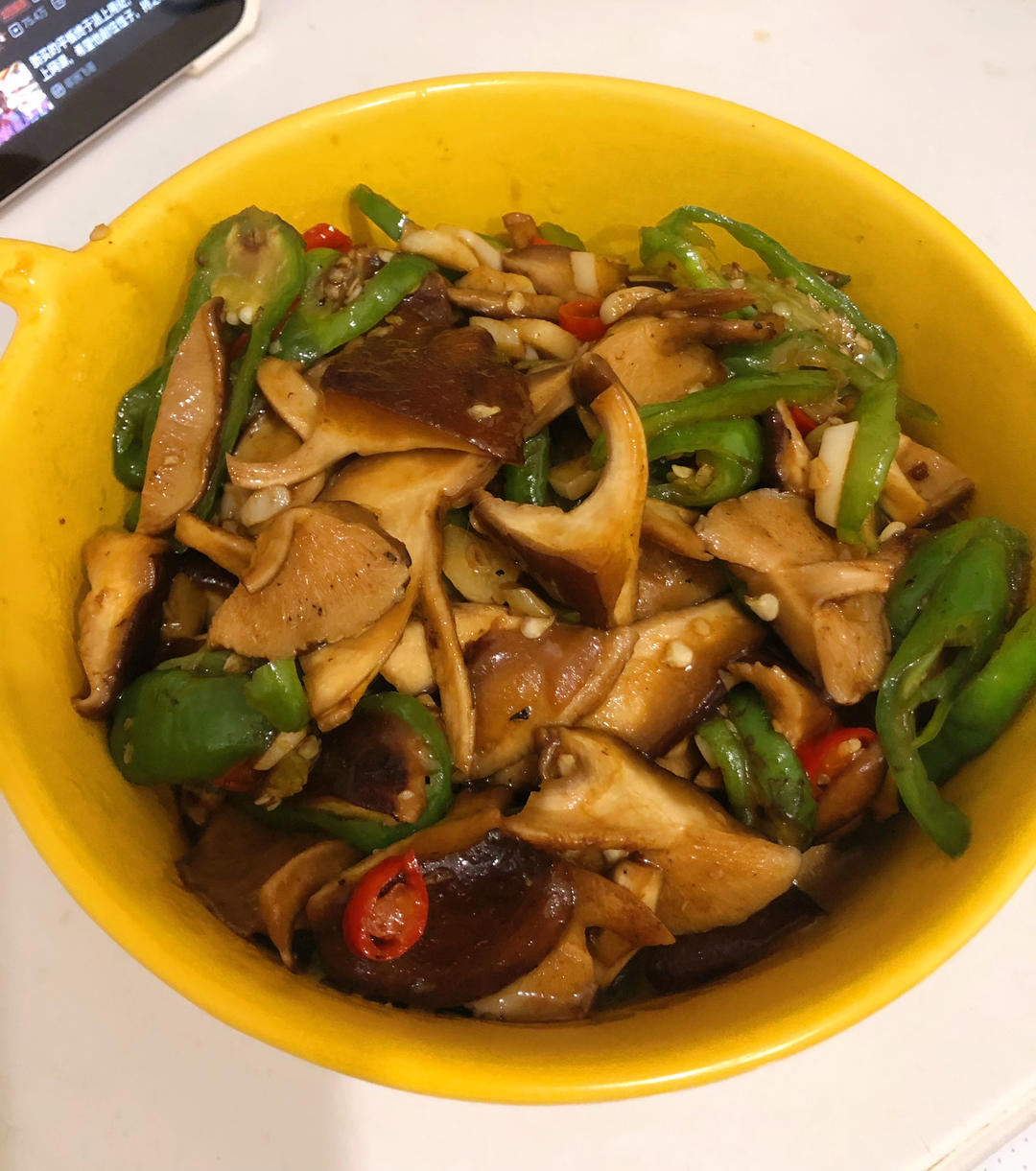 香菇这样炒比肉都好吃😋素炒香菇