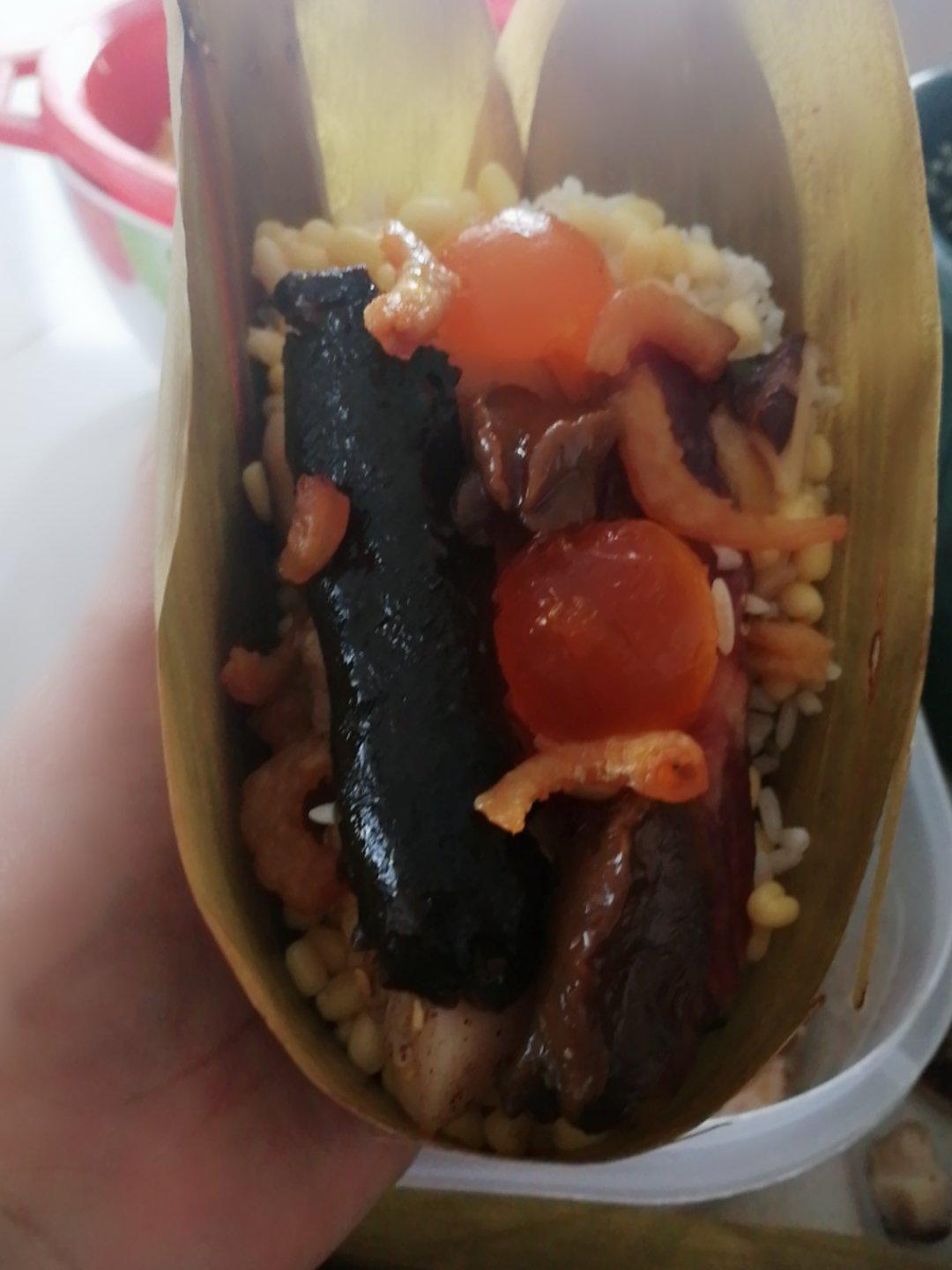 四角长粽子的包法（有视频）