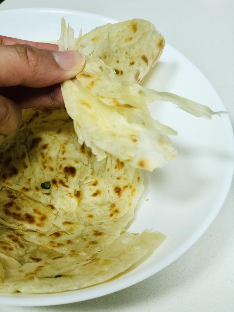 自制葱油饼