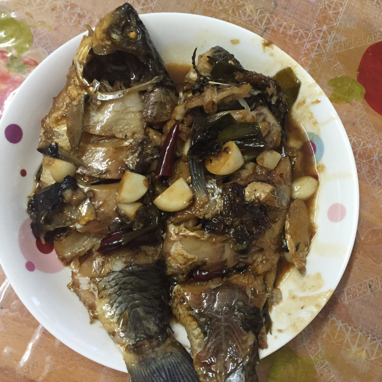 红烧鲫鱼