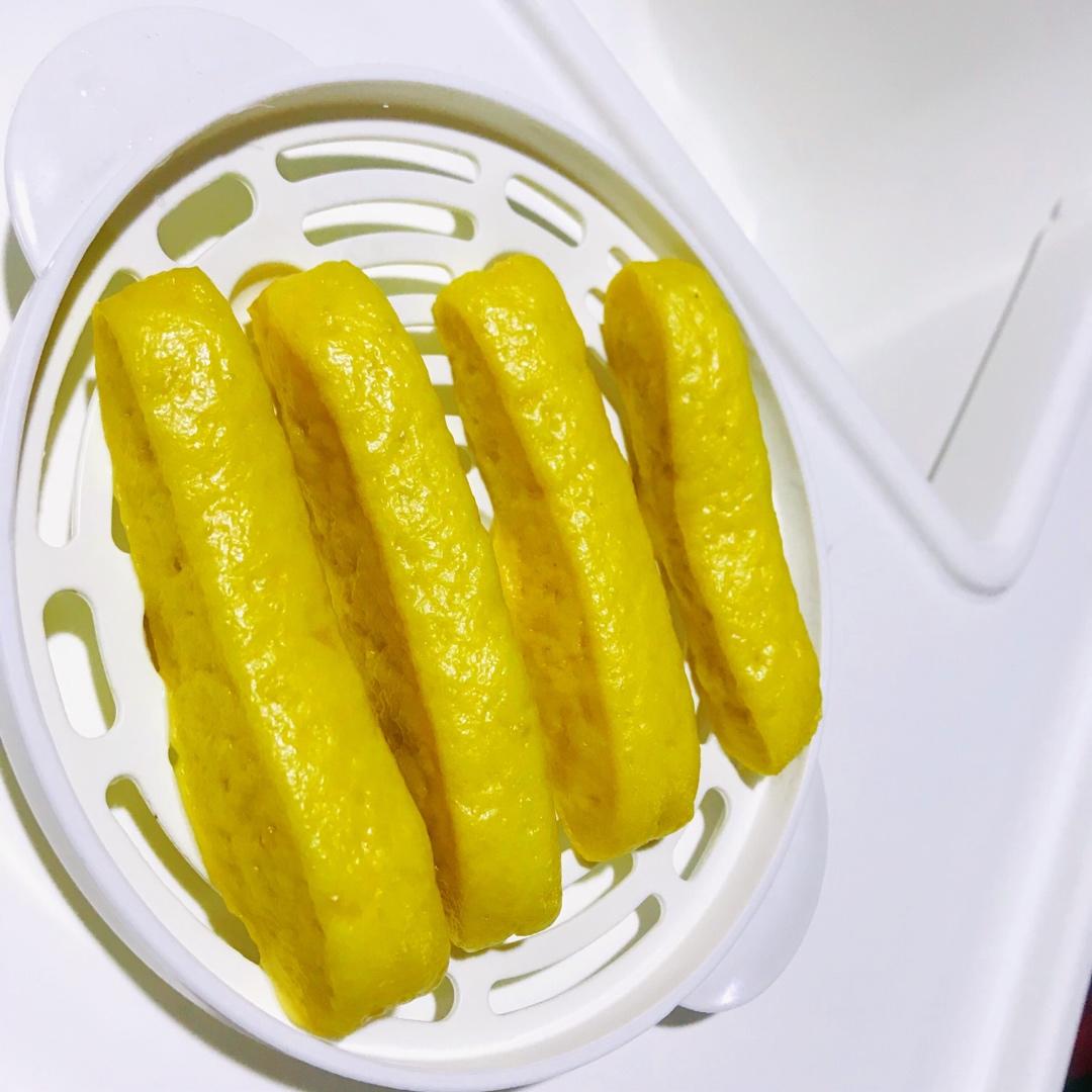 宝宝辅食－奶香南瓜小馒头