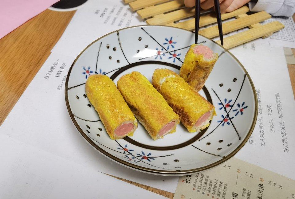 吐司的N种吃法：这可能是最简单的那一种（火腿吐司卷）