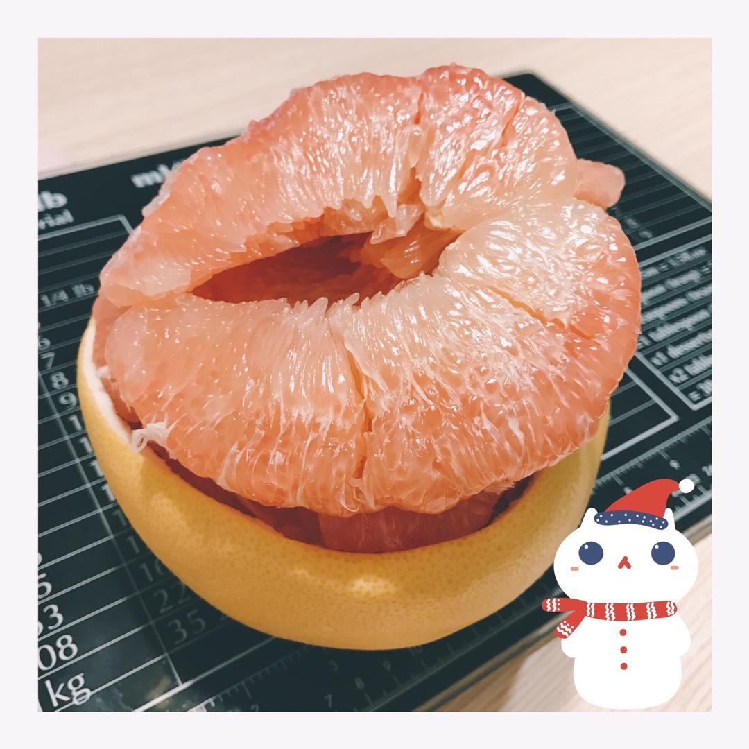 完美剥柚子大法……