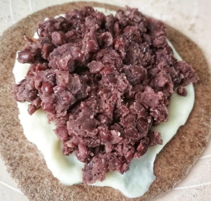 无油无糖无蛋低卡低脂全麦麻薯南瓜(紫薯、芋泥)欧包-减肥必备