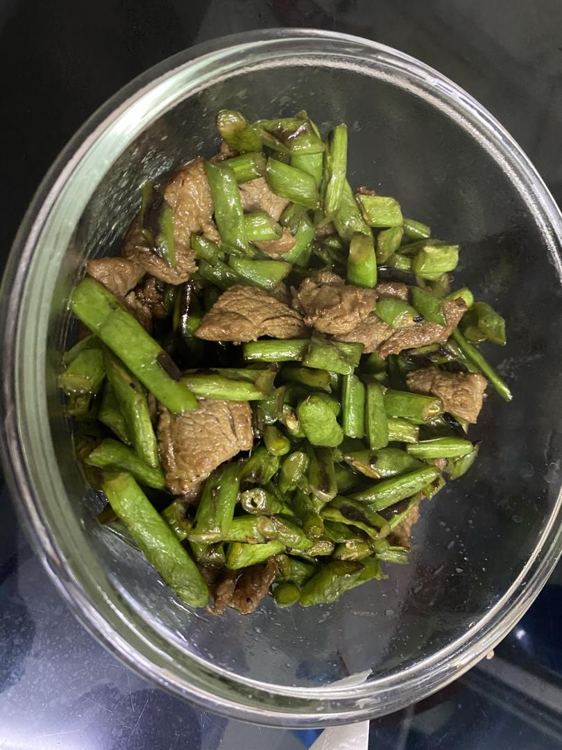 家常四季豆炒肉