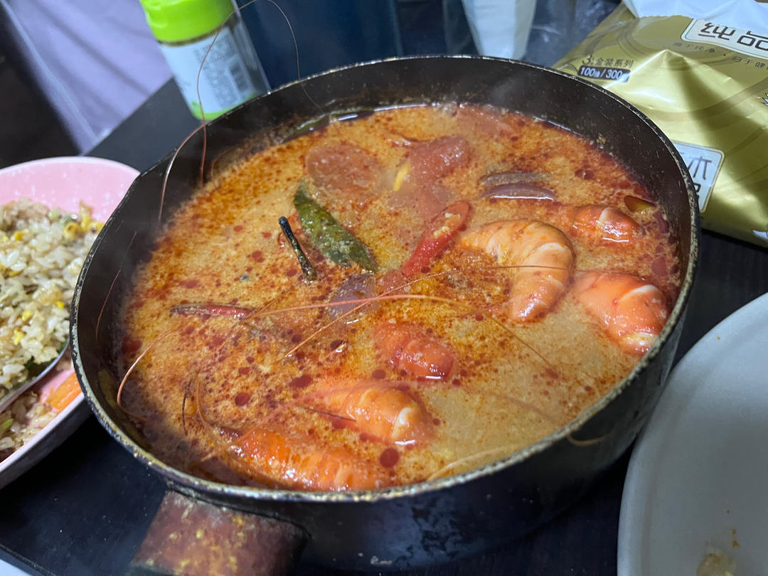 被夸爆的冬阴功汤【泰国学厨】超级好操作！