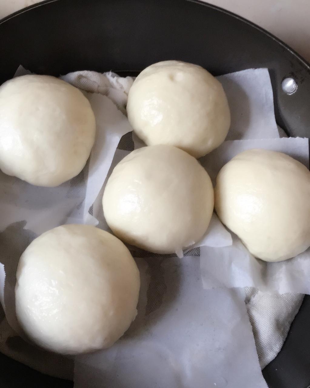 纯手工奶香馒头【无泡打粉，无添加】