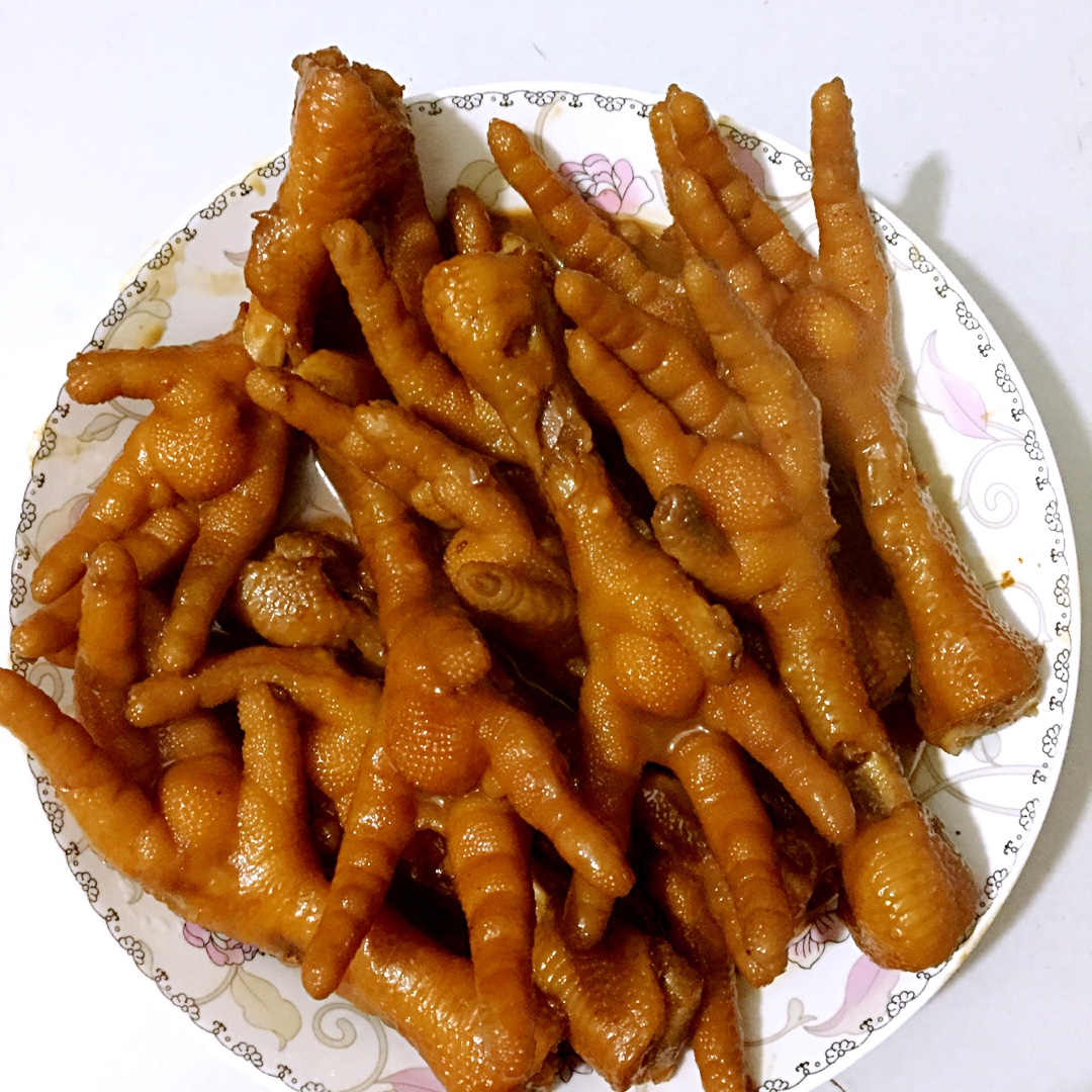 香辣卤鸡爪