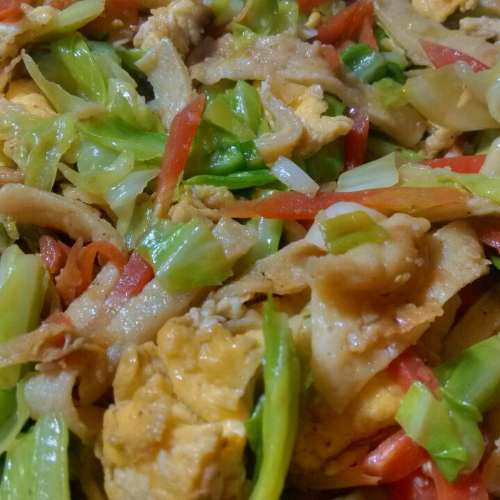 素炒饼