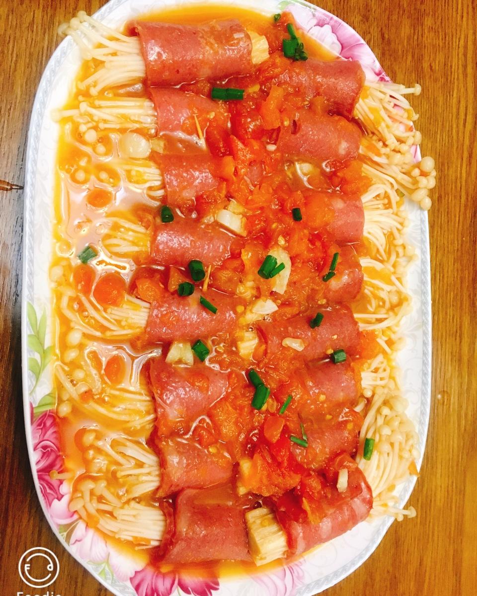 金针菇培根卷