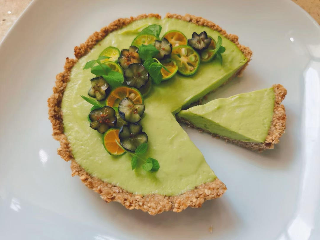 0油糖低卡甜品|燕麦牛油果挞