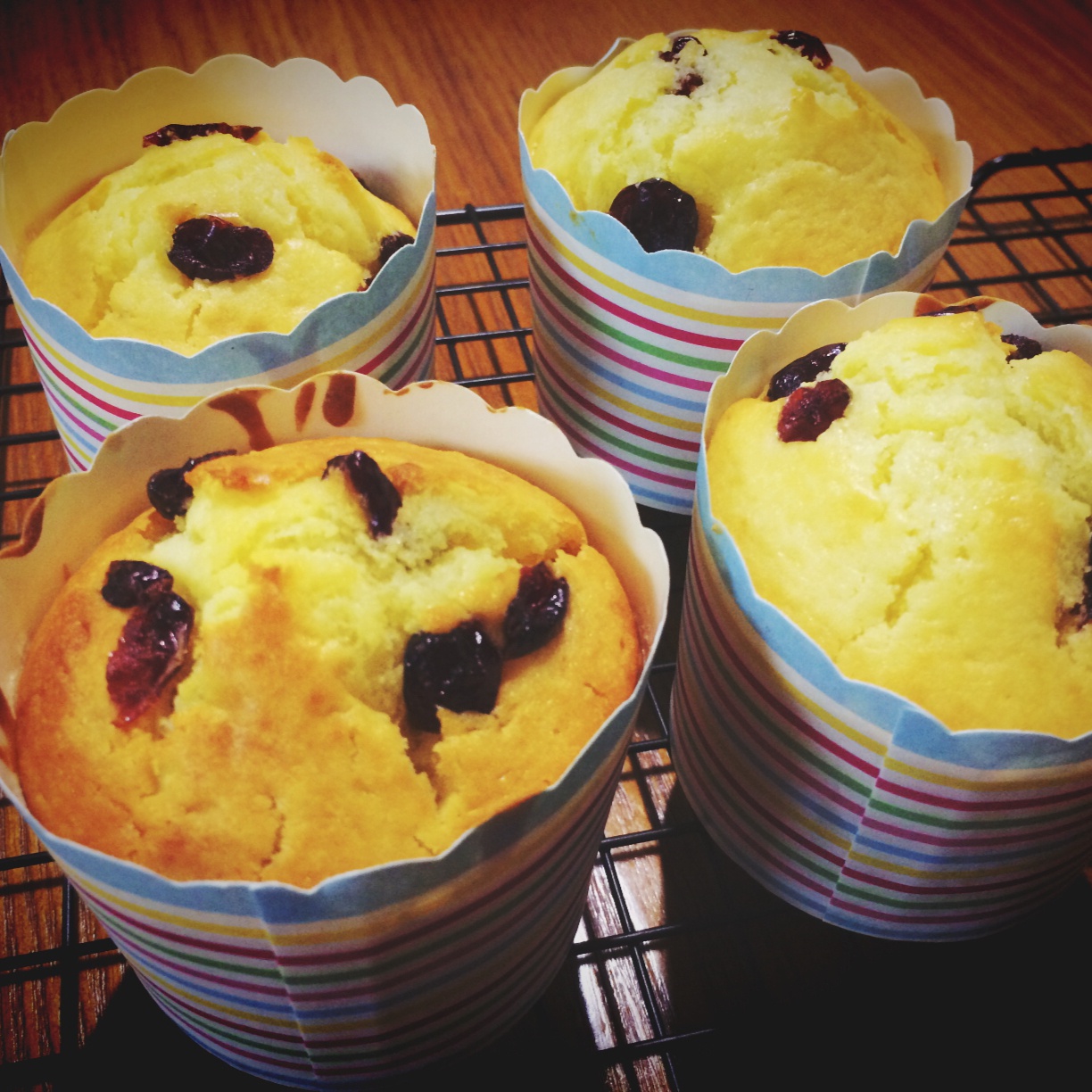 朝食の味——蔓越莓干酸奶马芬