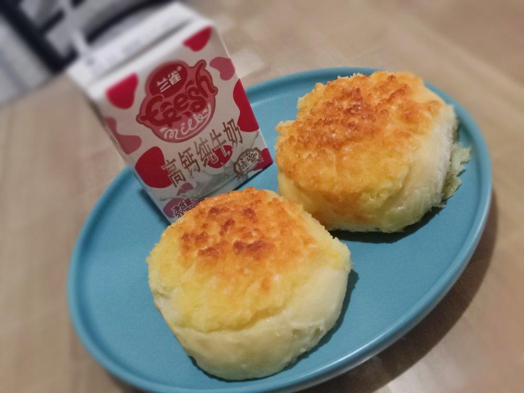 椰蓉餐包（一次发酵，玉米油版，或黄油）