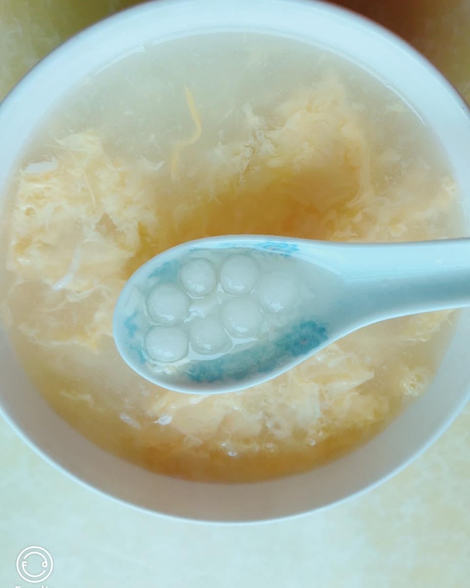 酒酿鸡蛋圆子羹