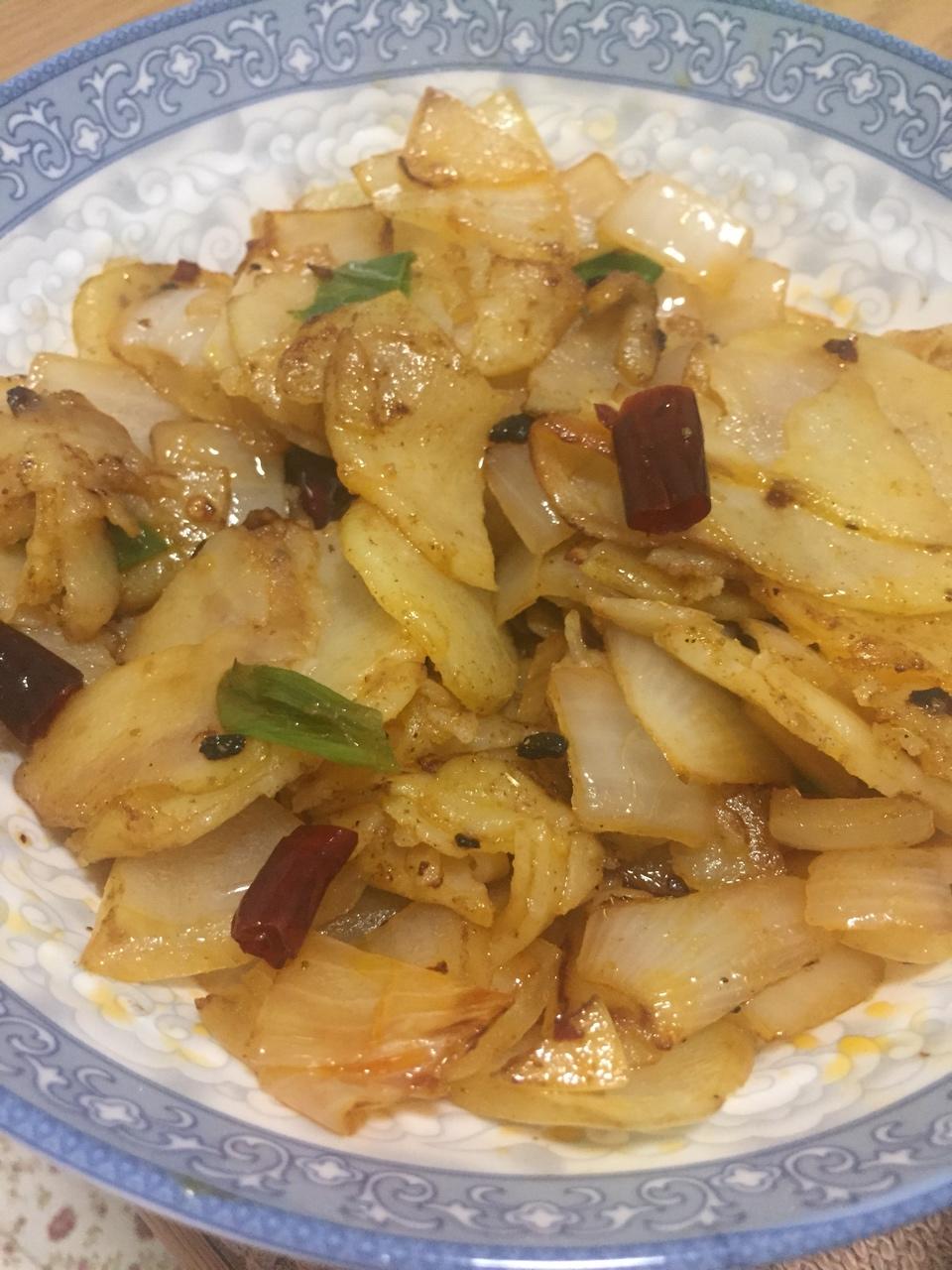 孜然洋葱土豆片