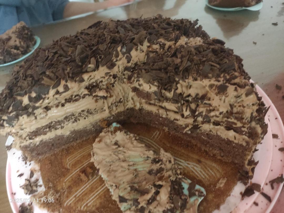 黑森林蛋糕巧克力装饰