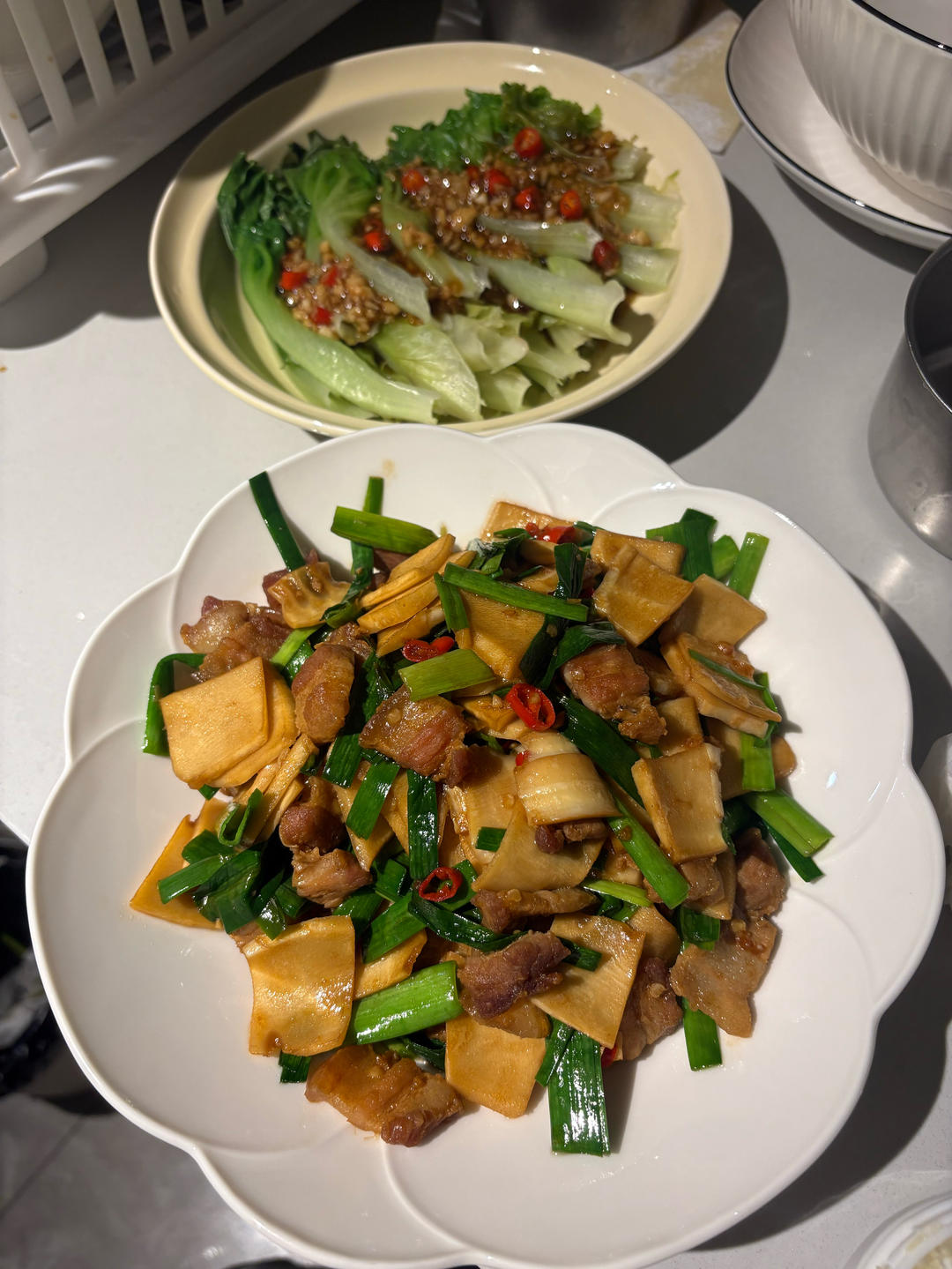 春笋炒五花肉
