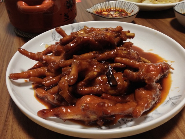 红烧鸡爪