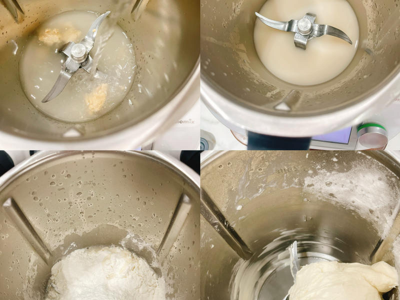 纯奶手撕吐司的做法 步骤1