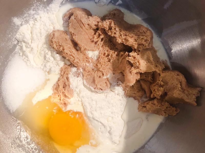 纯奶手撕吐司的做法 步骤1