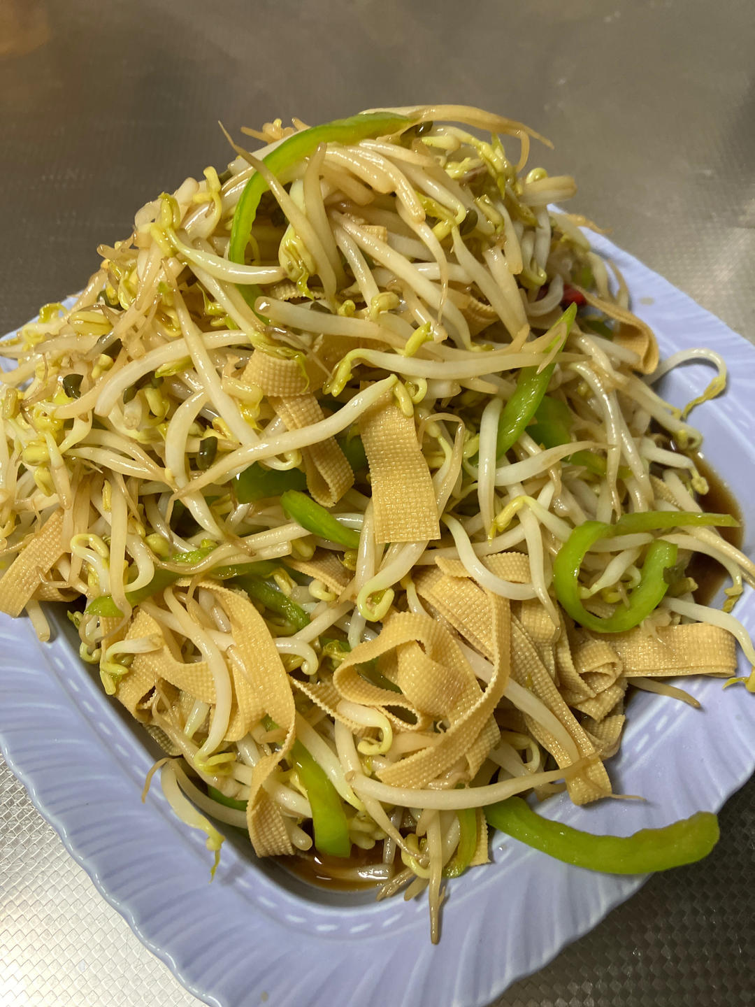 爆炒绿豆芽