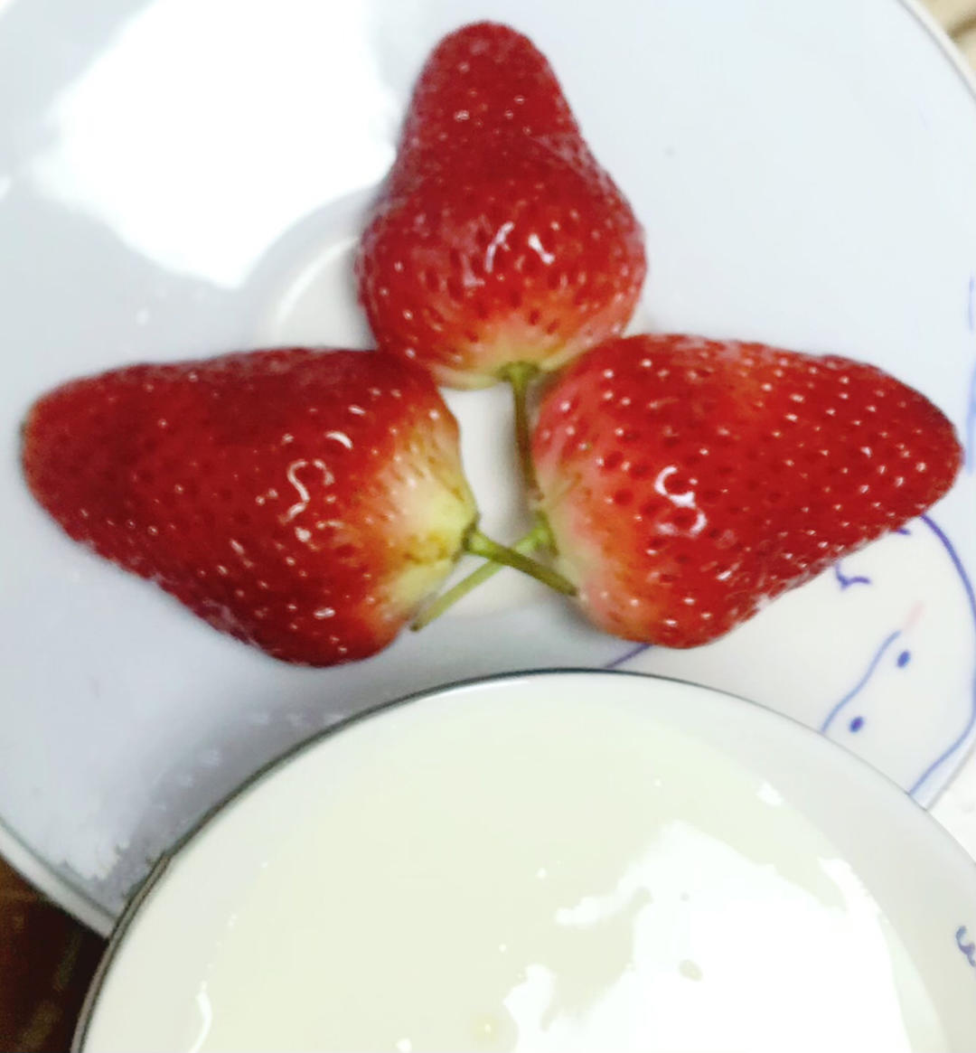 烤薯角+蓝莓+无糖酸奶