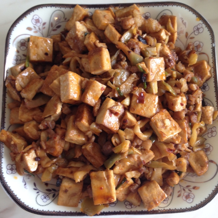 下饭神器---老干妈炒香干